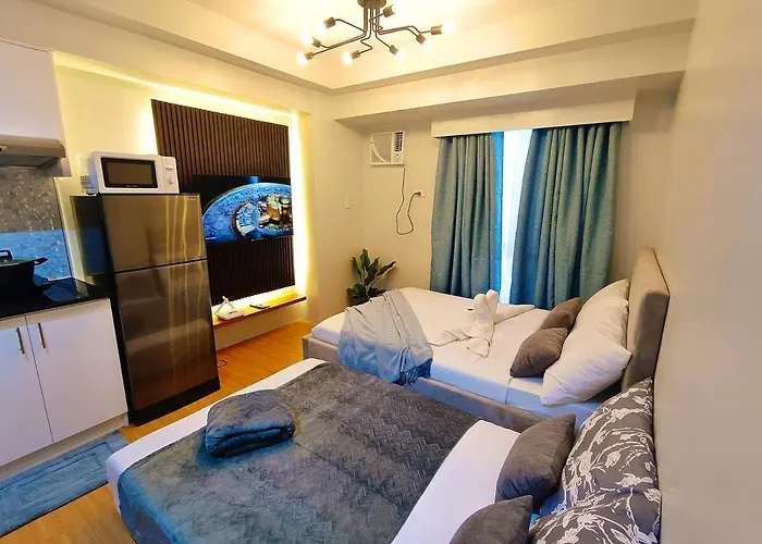 Apartment 616t1 Avida Towers It Park Cozy Unit 350 Mbps Wi-fi *