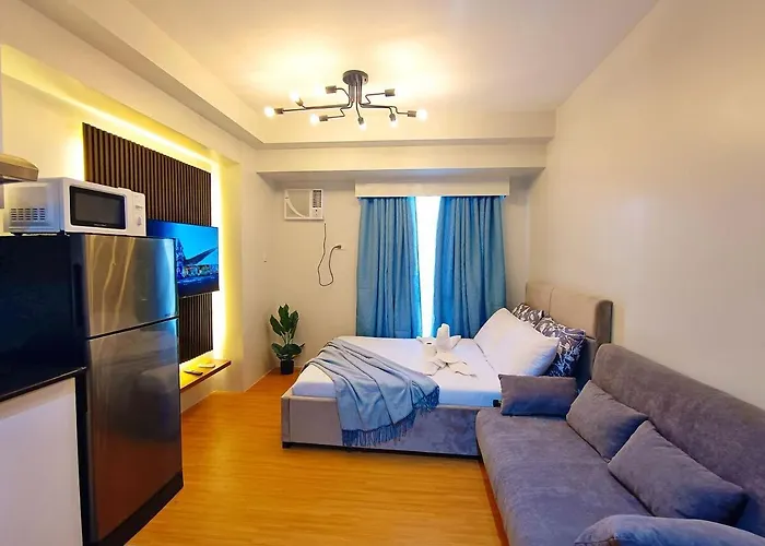 Apartment 616t1 Avida Towers It Park Cozy Unit 350 Mbps Wi-fi *